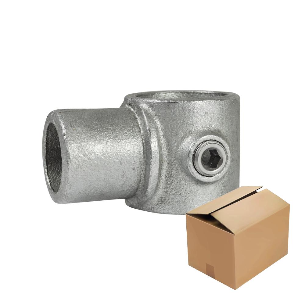 Doos Intern draaibaar T-stuk-D / 42,4 mm (40 stuks)